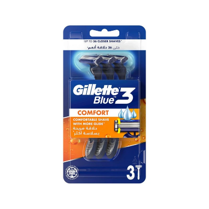 تصویر  خود تراش ژیلت مدل Blue3 Comfort New بسته 3 عددی