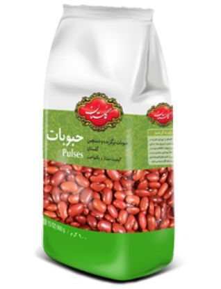 تصویر  لوبیا قرمز گلستان - 900 گرمی